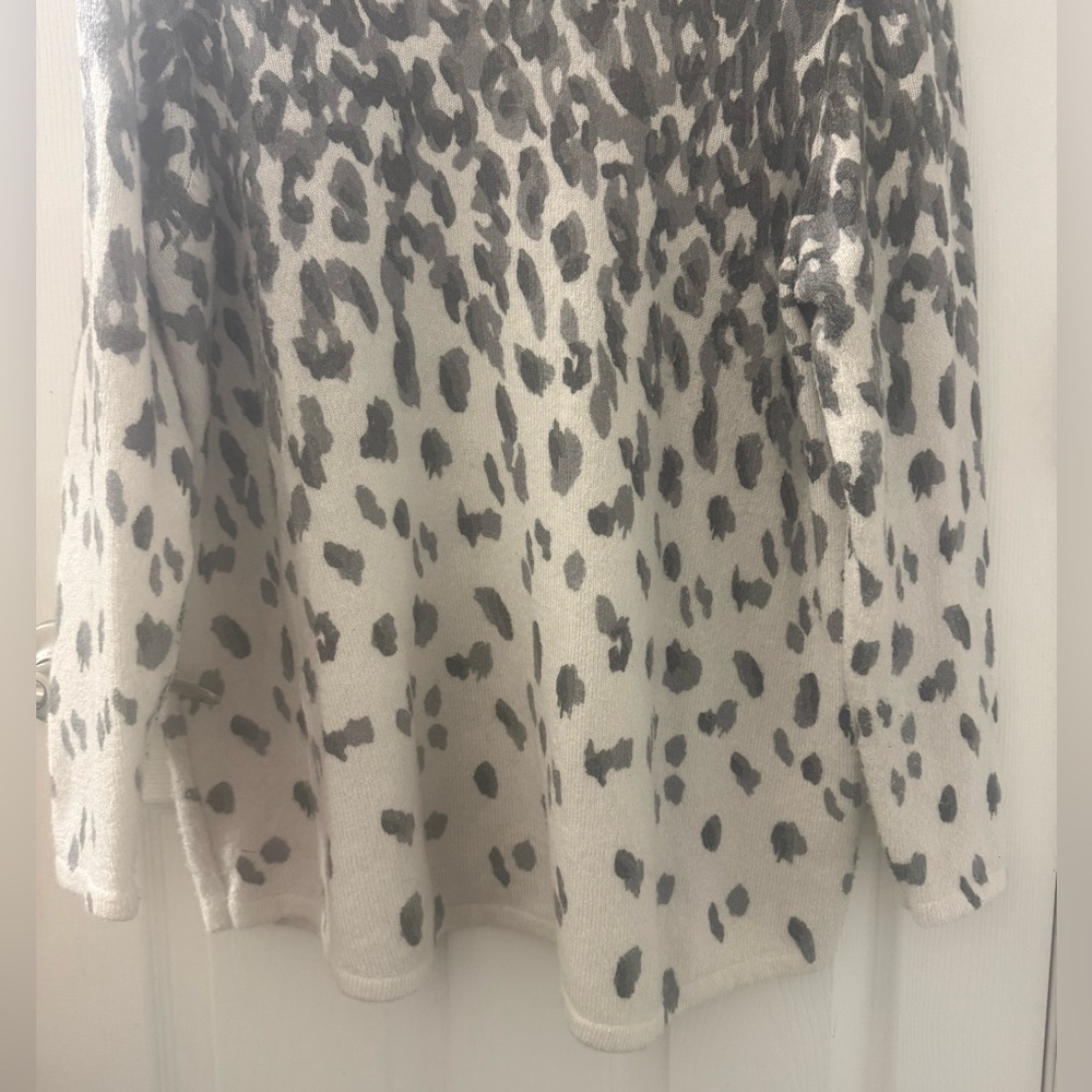 Croft & Barrow Animal Print Pullover Sweater Women’s Plus Size XXL - Picture 6 of 11